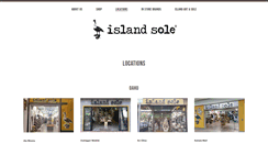 Desktop Screenshot of islandsole.com